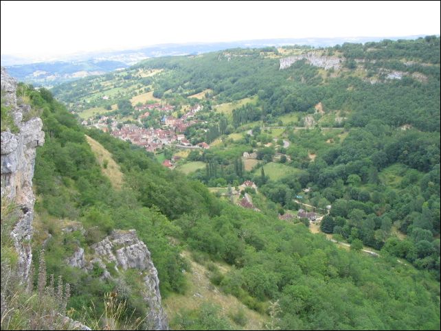 Autoire de la falaise